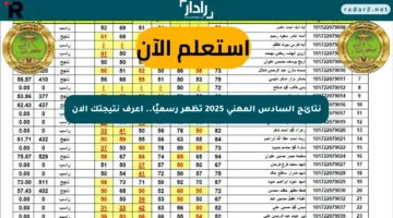 نتائج السادس المهني 2025 تظهر رسميًا.. اعرف نتيجتك الآن